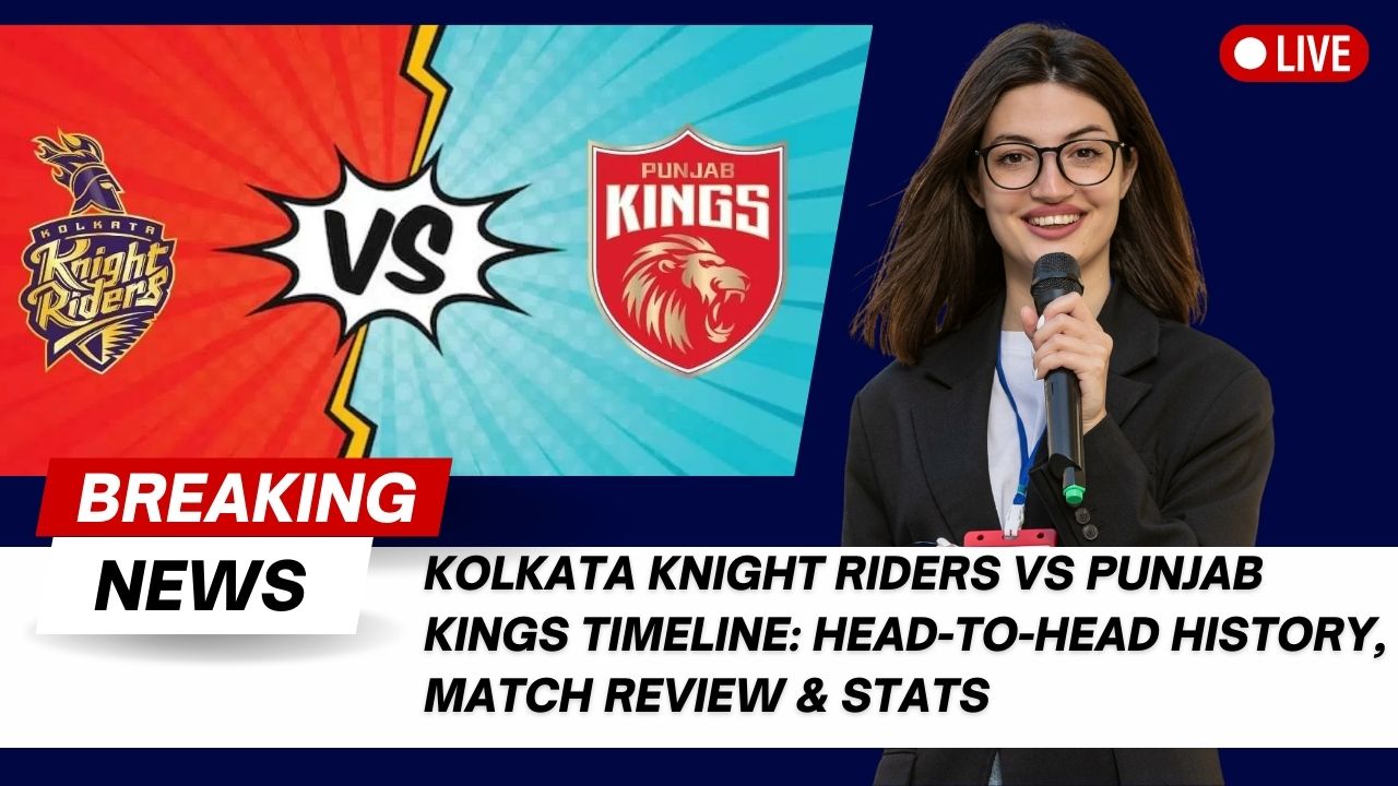 Read more about the article Kolkata Knight Riders vs Punjab Kings Timeline: Head-to-Head History, Match Review & Stats