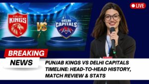 Read more about the article Punjab Kings vs Delhi Capitals Timeline: Head-to-Head History, Match Review & Stats   